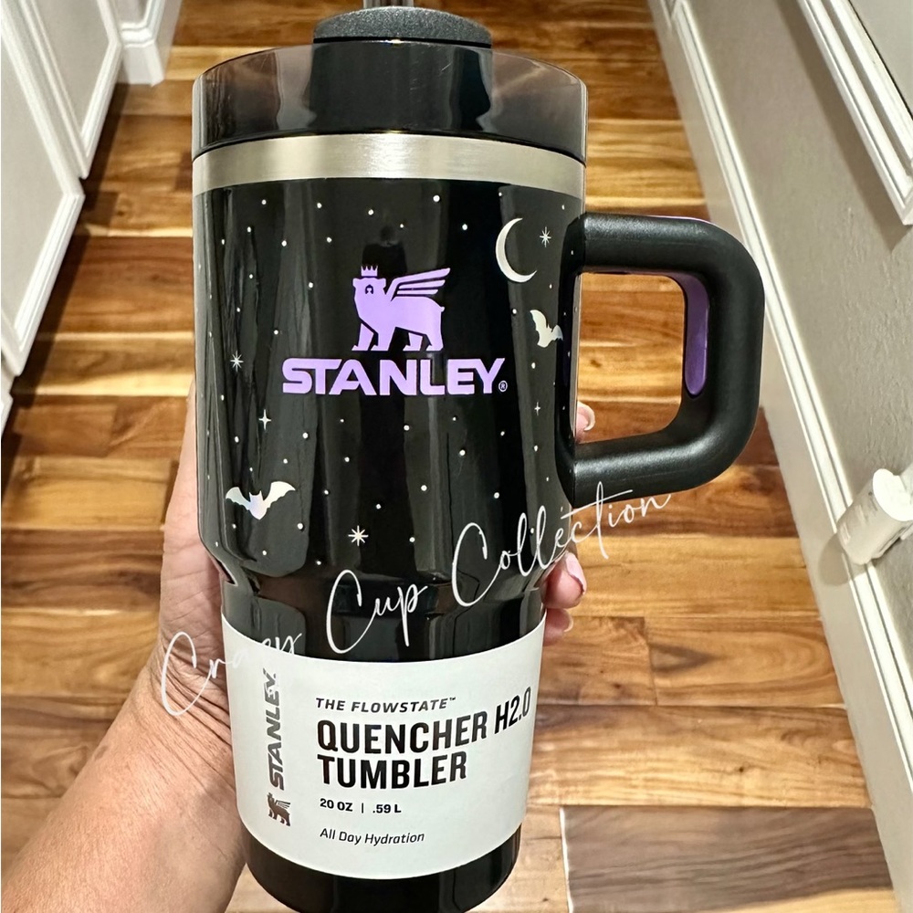 Stanley Quencher Spell Cast  H2.0 Tumbler - Black and Purple